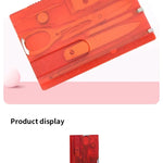 Monitoimityökalukortti – Sveitsin armeijan linkkuveitsi kortin muodossa retkeilyyn ja selviytymiseen