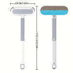 GlansBorsten™ – Professionell 2-i-1 Fönsterputs & Pälsborttagare med Skrapa och Rengöringsborste