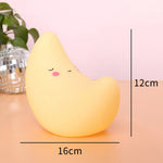 MagiNatt™ – 3D Måne & Stjärna LED Lampa