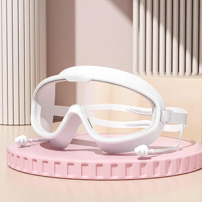 Simglasögon med stor ram – bred HD-vy & UV-skydd