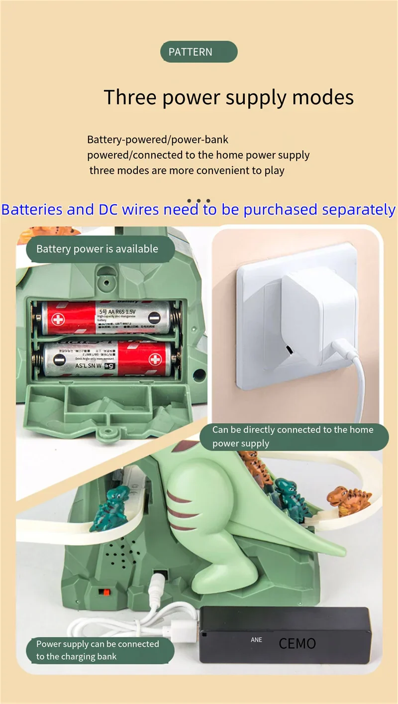 Dinosaurie Bilbana med Pussel