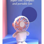 Astronaut USB-tuuletin – Tehokas ja hiljainen minituuletin