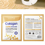 CollagenMask™ – 10-pakning antialdringsmasker med fuktighet og glød