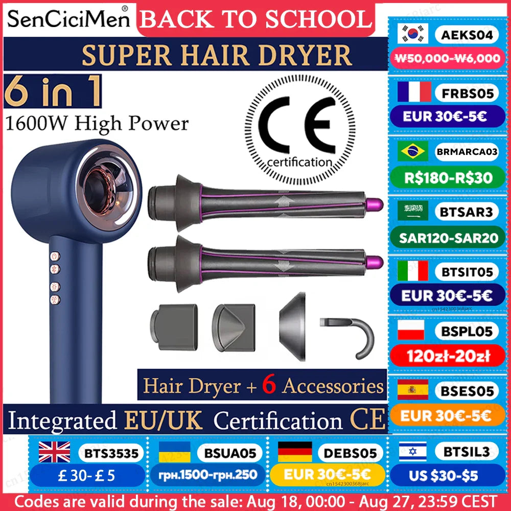 Hyperpower ® Navy blue - Hårfön