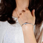 Armband Helena (ormkedja i silverfärg – mjuk och stilren)