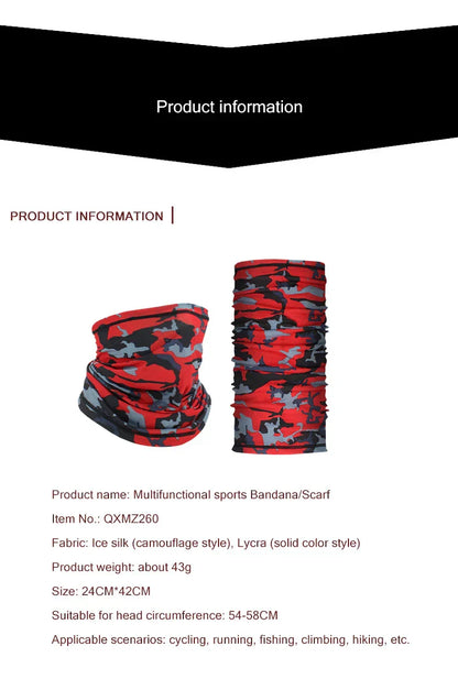 UV-Bandana™ – Multifunktionell Solskyddsscarf