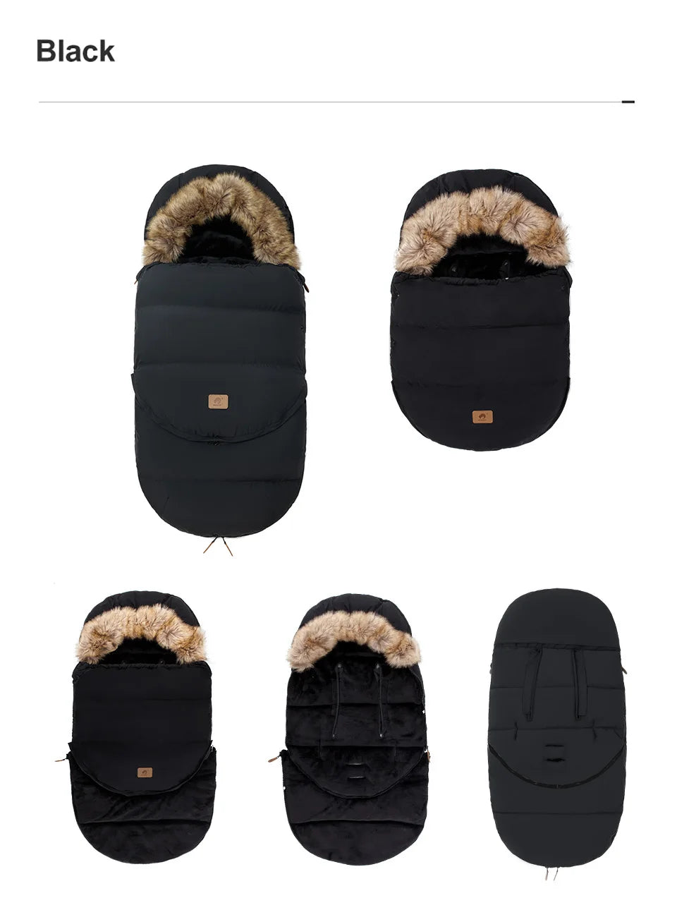 Vinteråkpåse för barnvagn