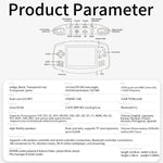RetroSpel 34XX – bärbar spelkonsol 3,4” IPS med WiFi & Bluetooth
