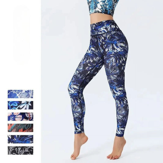 ShineTights – Glansiga träningstights med hög midja