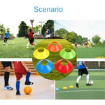 Träningskoner – Set med 10/20/30 tåliga koner för utomhusträningen