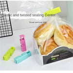 Återanvändbara påsklämmor – 12-pack för bröd, snacks & matförvaring