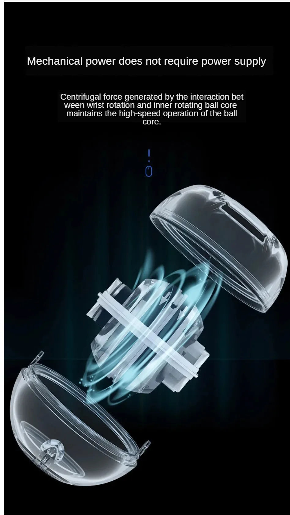 Powerball gyro – handtränare & underarmsträning för styrka & rehab