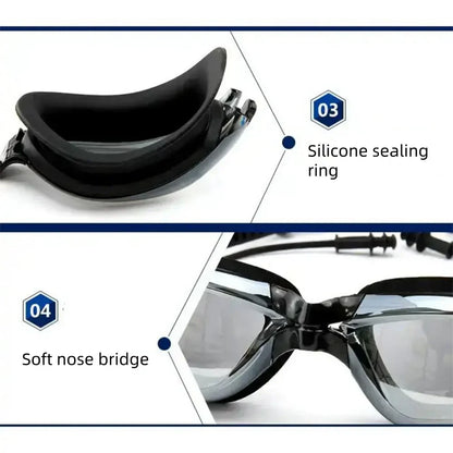 Simglasögon för vuxna – imskydd, UV-skydd & öronproppar