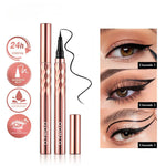 Vannfast eyeliner – svart flytende eyeliner, langvarig