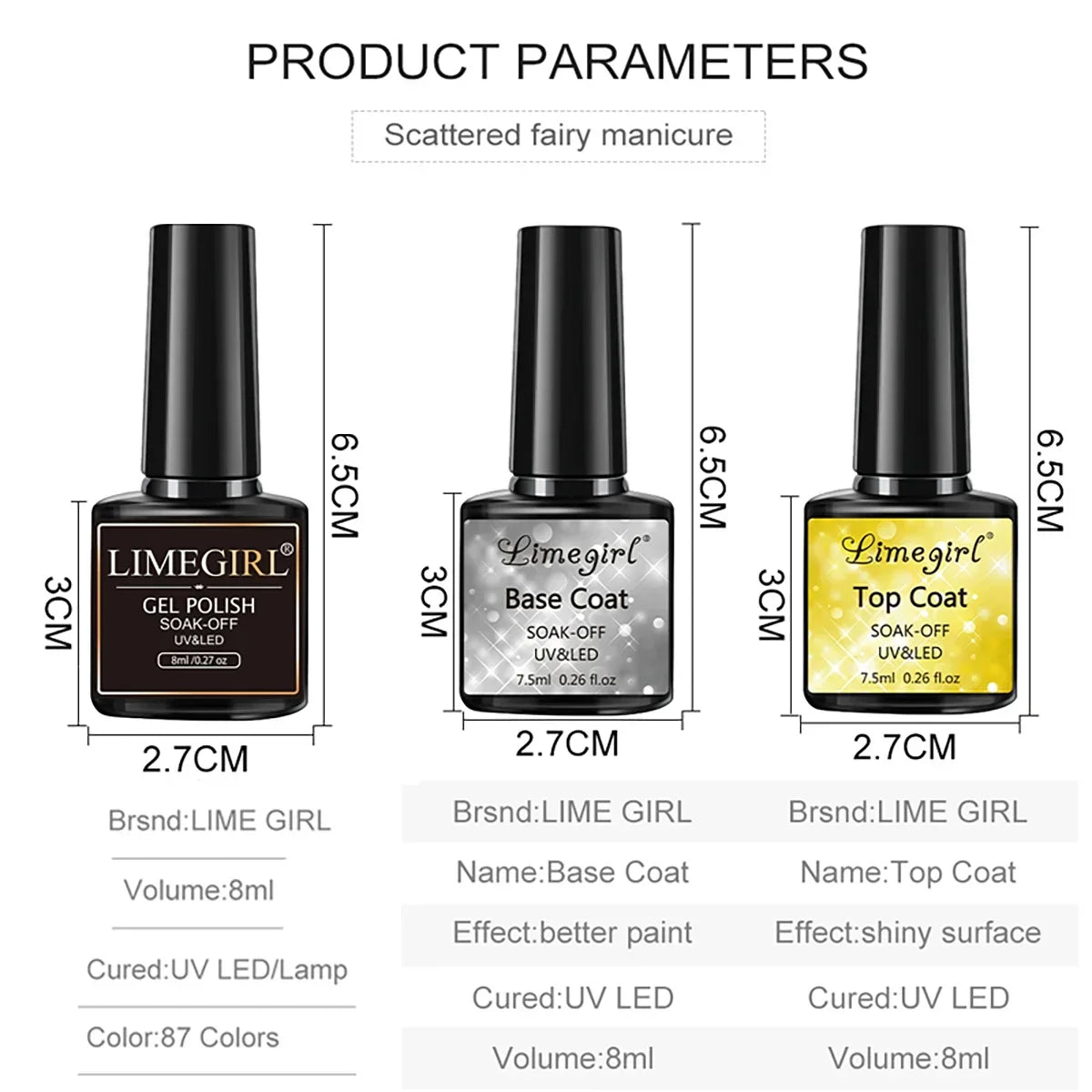 Nagelkit med UV-lampa – Gel Polish set med borr & verktyg för manikyr