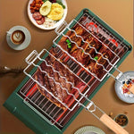 Grillgaller för korv – hopfällbart grillklipp för hotdogs & chorizo