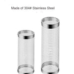 GrillKorgen™ – Rullande Rostfri Grillkorg för Grönsaker