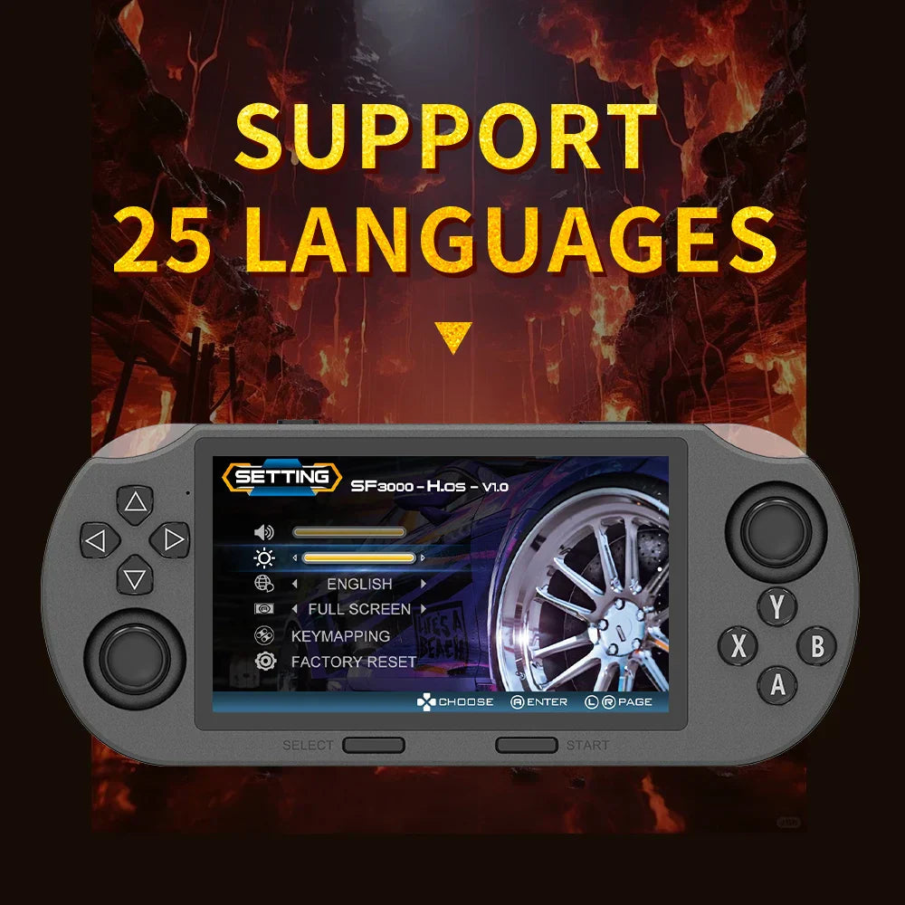 Tavaratalon kannettava pelikonsoli 