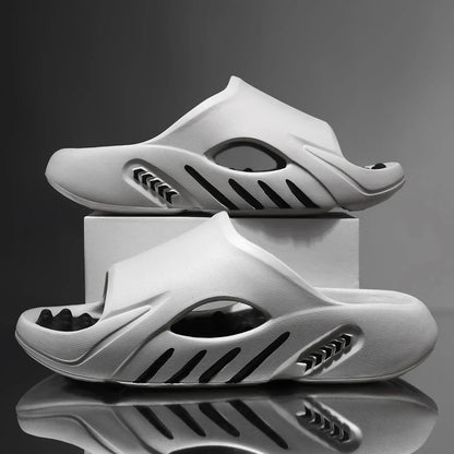 Herrsandaler – halkfria sommar-/badtofflor unisex