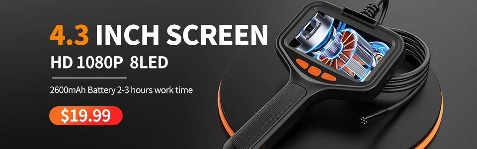 Fiskekamera med 30 meter kabel