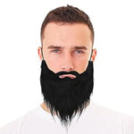 Falskt skägg maskerad – party- & halloween-skägg i flera färger