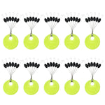 Gummistopp till fiskelina – 60 st space beans