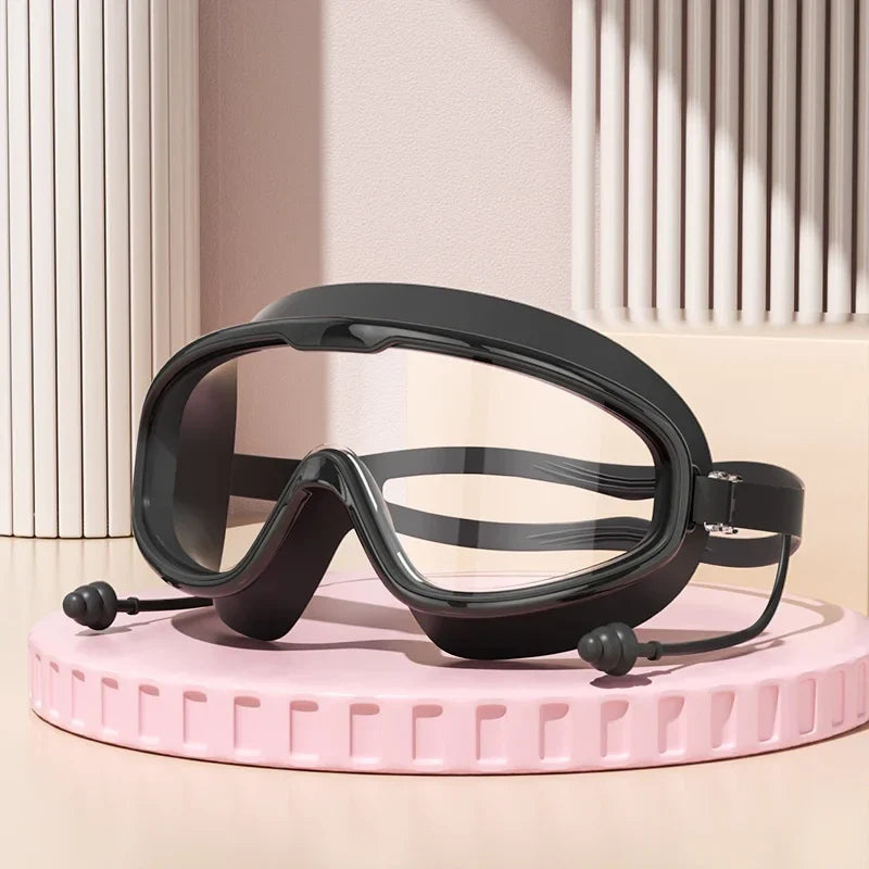 Simglasögon med stor ram – bred HD-vy & UV-skydd