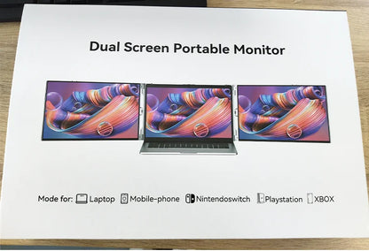 Laptopskärm extender – 14 tum FHD portabel extra skärm