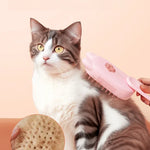 Elektrisk ångborste för husdjur – pälsvård & massagekam