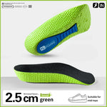 Memory Foam Height Insoles – Hælløft og støtte for fotbuen