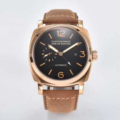 Herrklocka automatisk 46mm safirglas