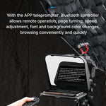 Universal Teleprompter för Kamera & Mobil - Bra när man skapar videos
