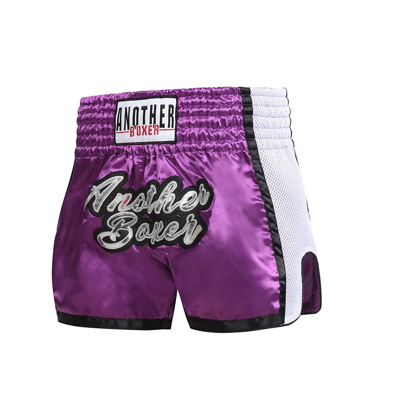 Muay Thai shorts – broderade kickboxningsshorts för vuxna & barn