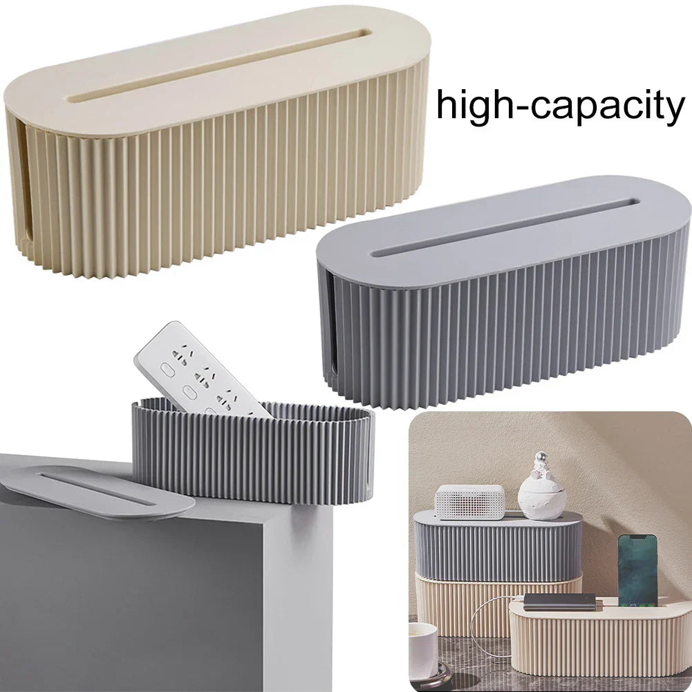 KabelBox™ – Stor Kabelhanteringsbox med Lock