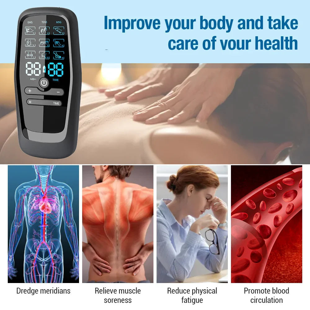 Elektrisk muskelstimulator & massageapparat