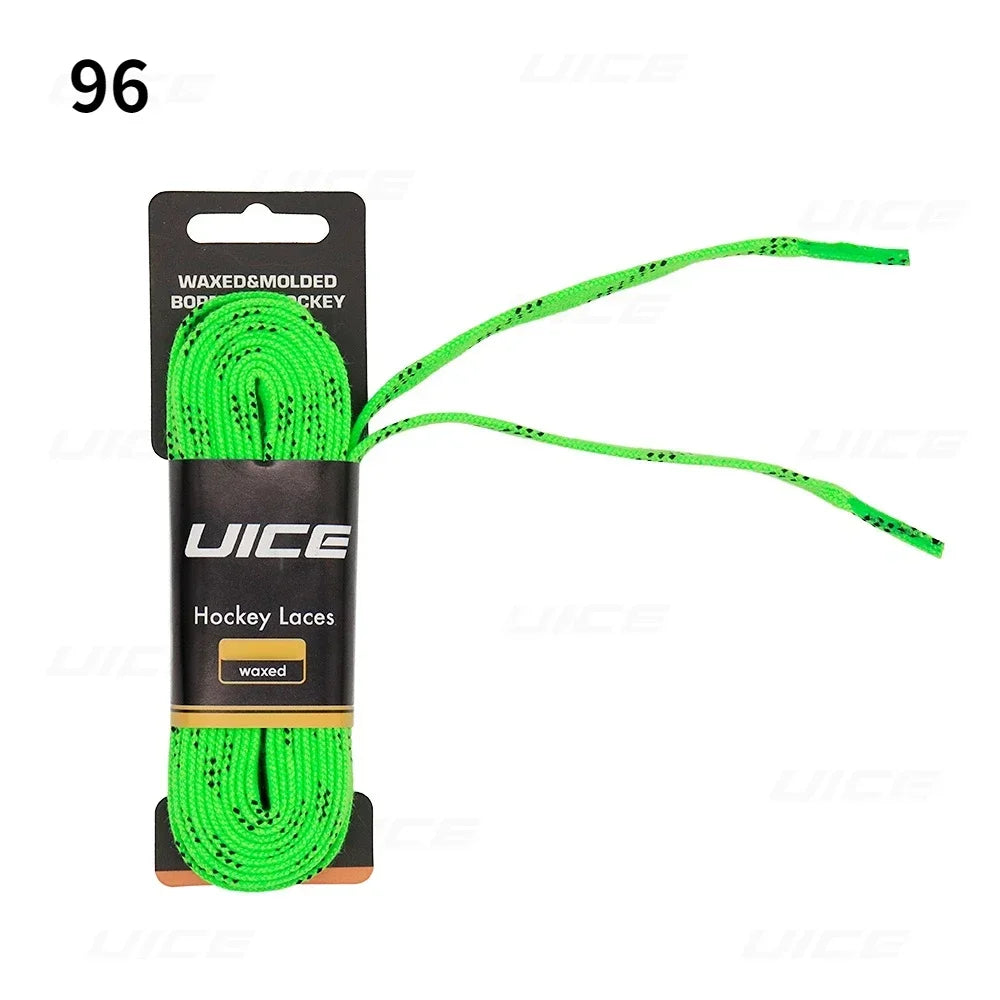 Skridskosnören ishockey – vaxade & förstärkta skosnören