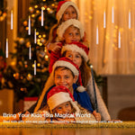 LED svävande ljus med trollstav – flytande ljus för dekoration (12/10 st)