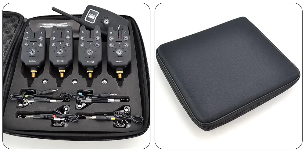 Trådlöst betesalarm – 1+4 set med swingers & väska