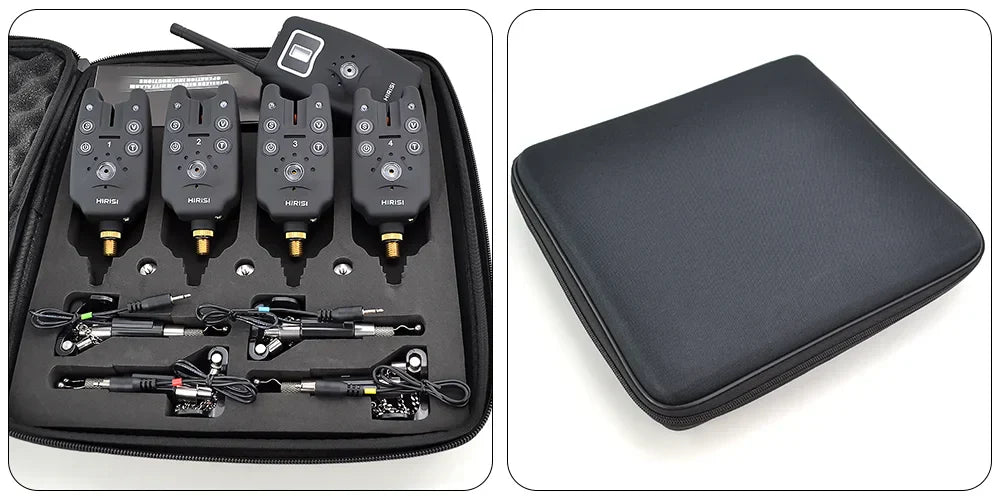 Trådlöst betesalarm – 1+4 set med swingers & väska