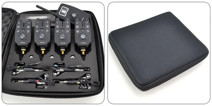 Trådlöst betesalarm – 1+4 set med swingers & väska