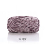 Mjuk sammetsgarn 100g – garn för mössor, halsdukar & kuddar