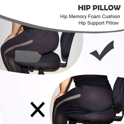Foam Buttock Cushion Sponge BBL Pillow Seat Pad, After Surgery Brazilian Butt Lift Pillow for Hemorrhoids Surgery Recover