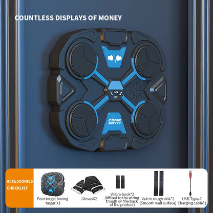 Boxningsmaskin vägg bluetooth