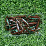 Mikro beten – 50 st mjuka jiggar för abborre & gädda