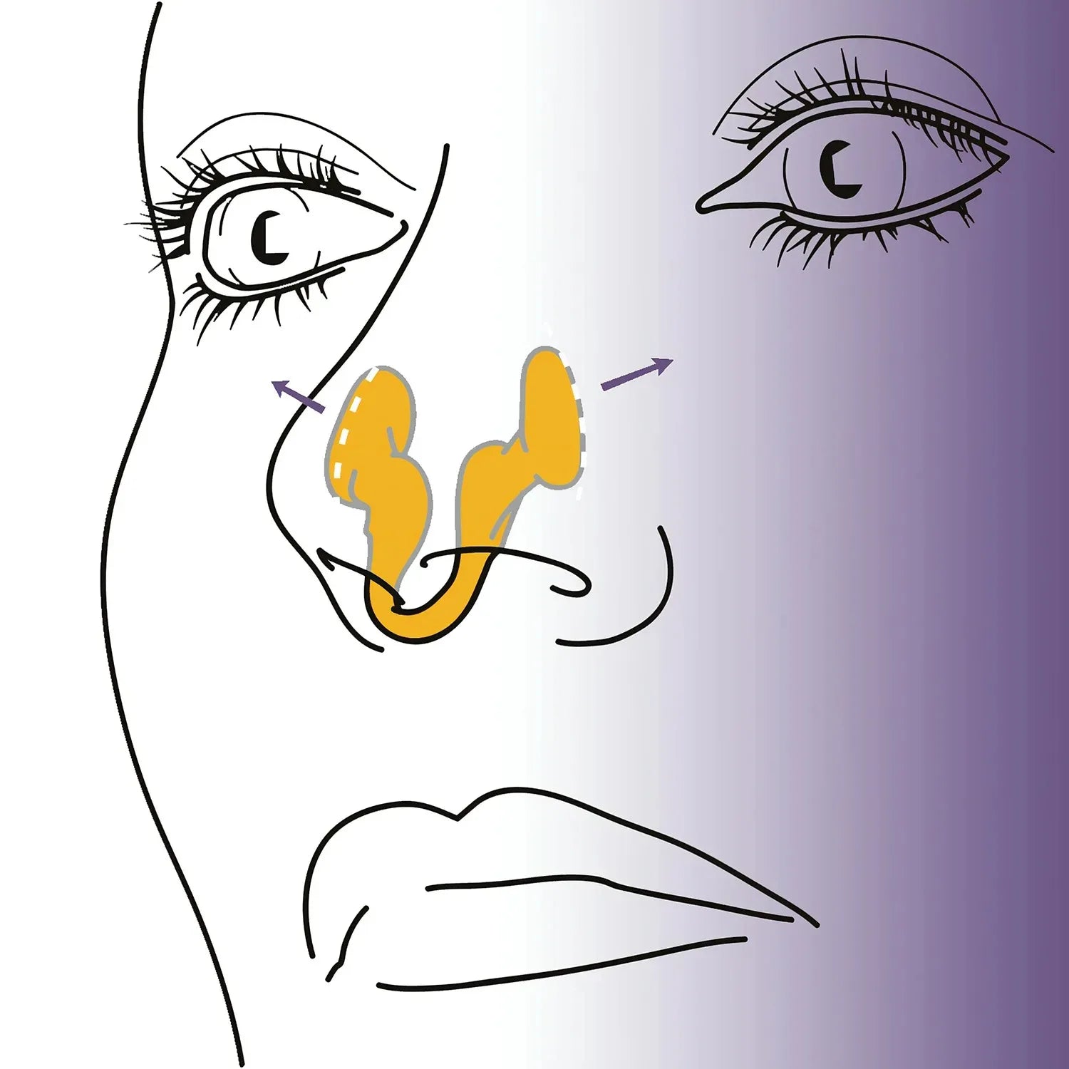 Näsclips mot snarkning – 2 st silikon näsclip för bättre sömn & andning