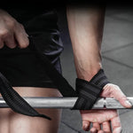 Träningsremmar – 2 st greppstöd för gym & marklyft