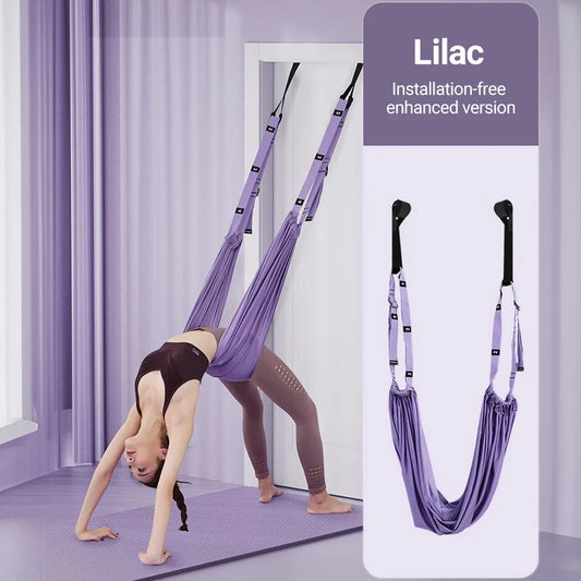 Yoga stretchband – elastiskt träningsredskap för ben & midja