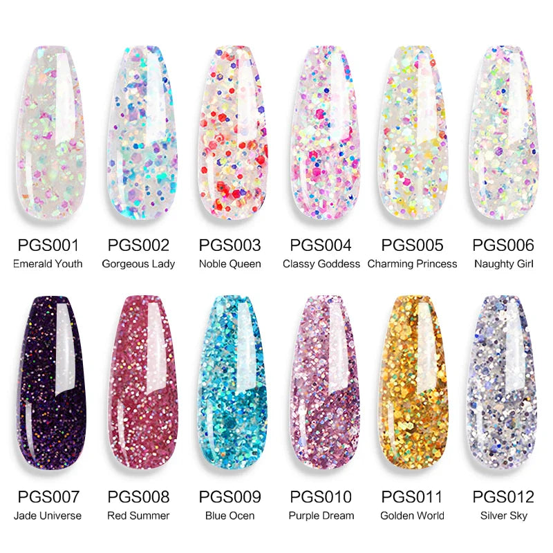 Poly Nail Gel Set – UV gel för nagelförlängning och manikyr