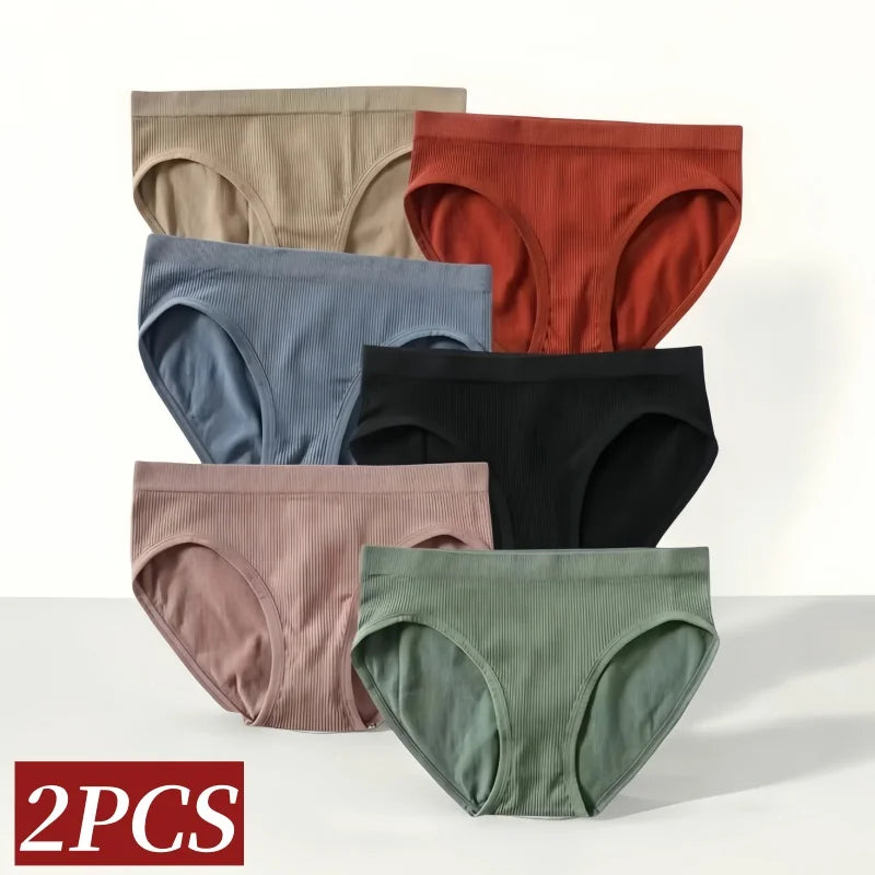 Trosor dam – sömlösa midjetrosor med full täckning, 2-pack