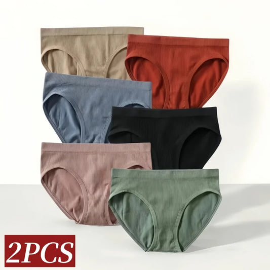 Trosor dam – sömlösa midjetrosor med full täckning, 2-pack